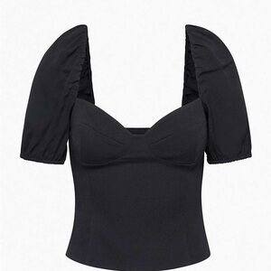 Aritzia Wilfred Novella short sleeve blouse